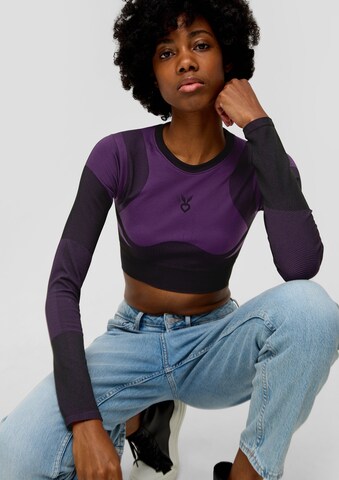 T-shirt QS en violet