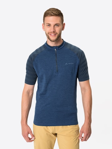 VAUDE Functioneel shirt 'Tamaro' in Blauw: voorkant