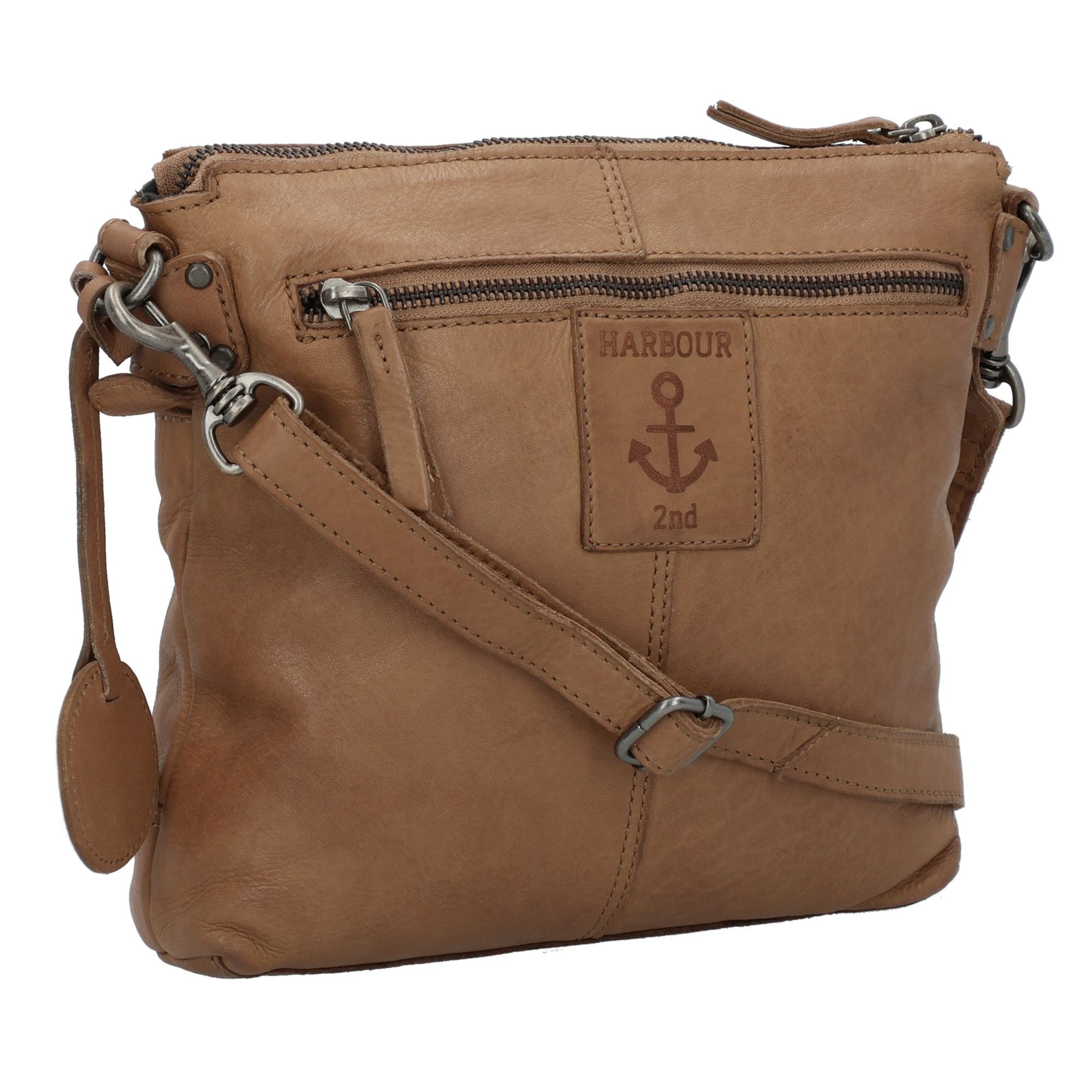 Harbour 2nd Umhängetasche 'Soft Weaving' in Braun