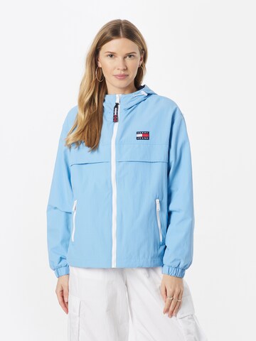 Tommy Jeans Between-Season Jacket 'CHICAGO' in Blue: front