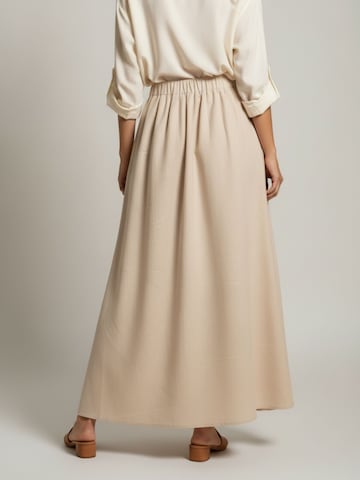 WEARABLE STORIES Skirt 'Beau' in Beige