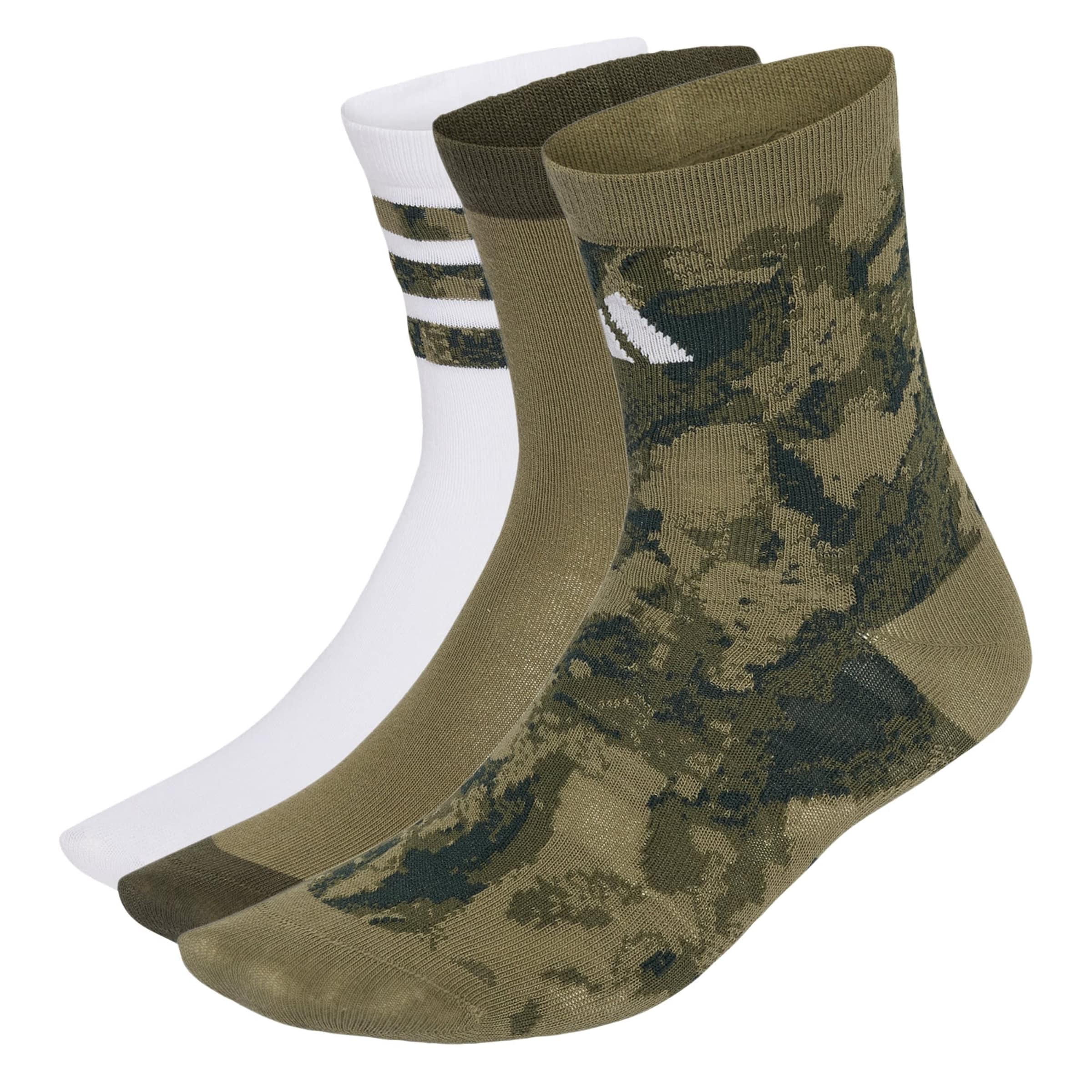 ADIDAS PERFORMANCE - Calcetines deportivos en verde: frente