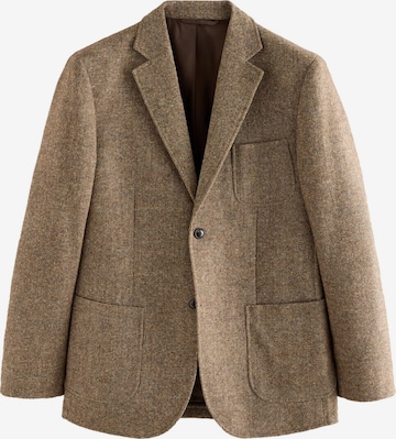 Next Regular fit Business blazer in Brown: front