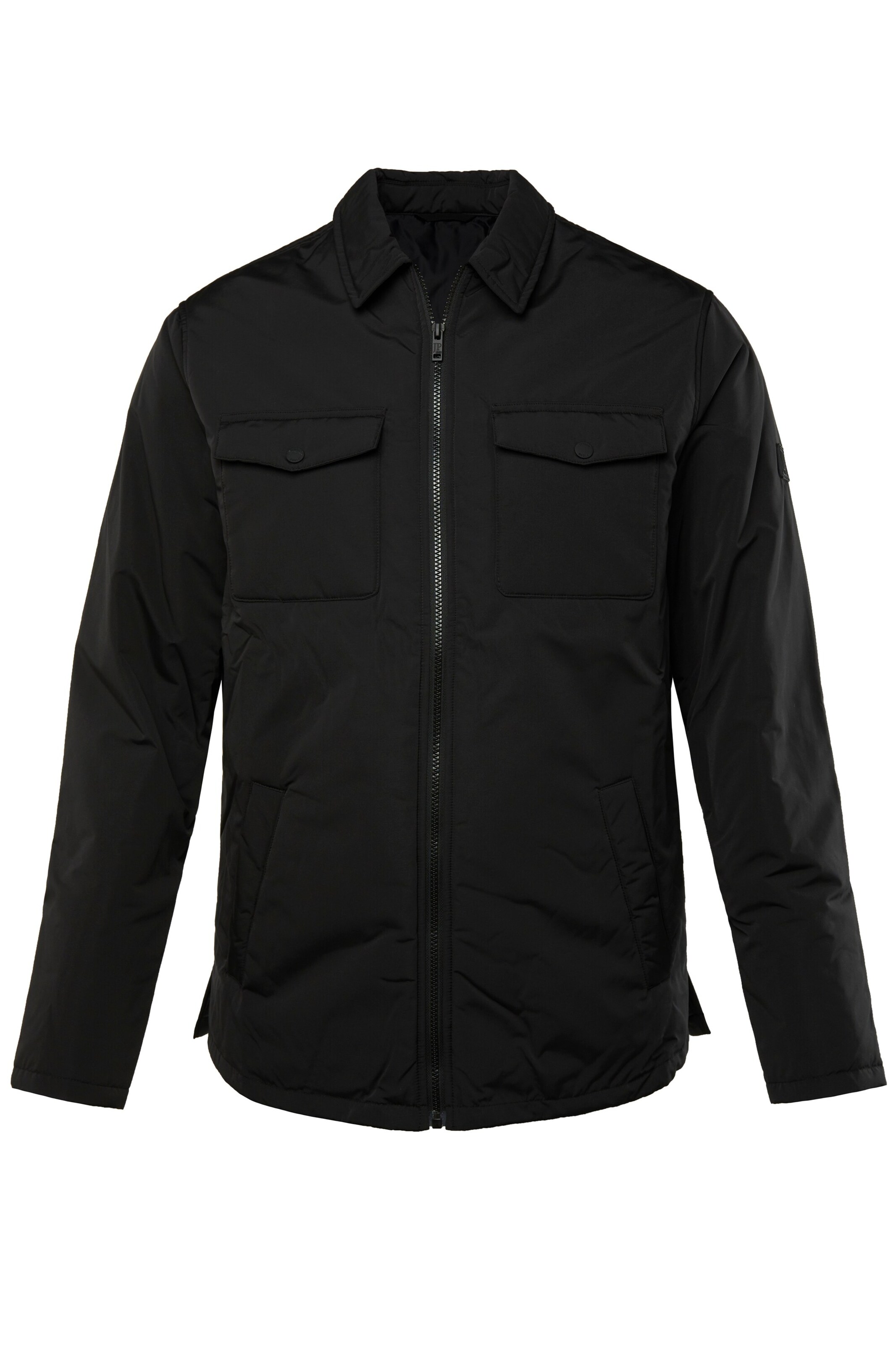 JP1880 Tussenjas in Zwart: voorkant