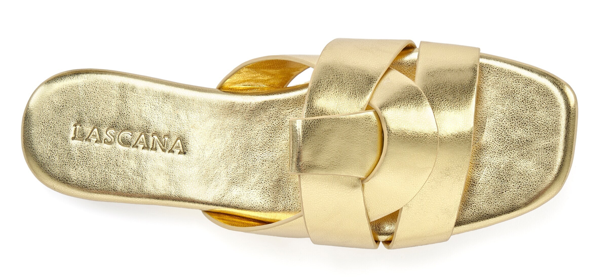 LASCANA Pantolette in Gold