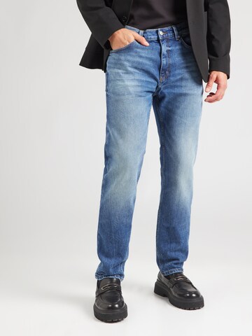 Slimfit Jeans di HUGO in blu: frontale