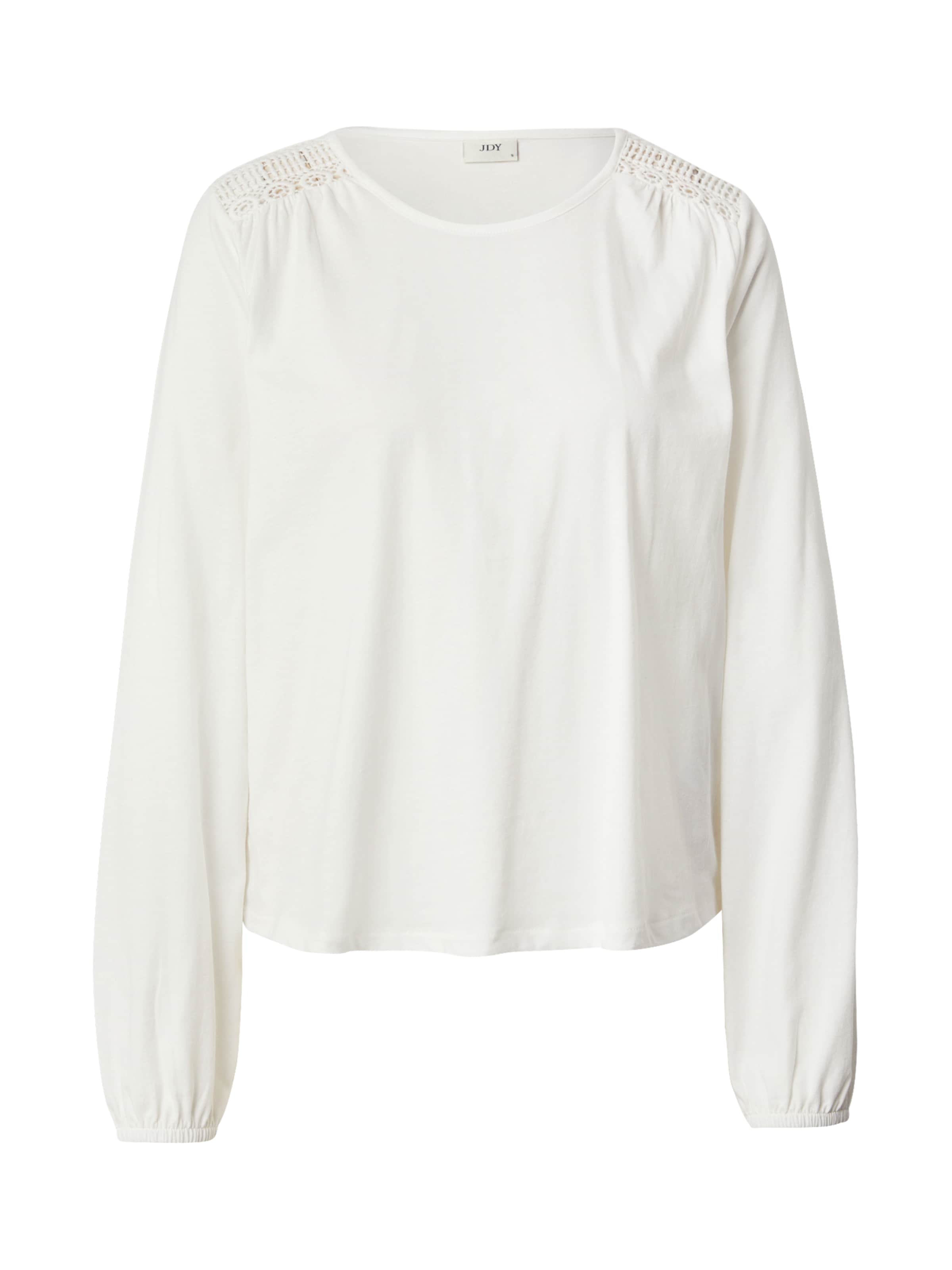 JDY Majica 'JDYPILA' | bela barva: sprednja stran