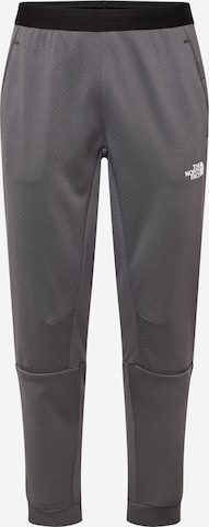 THE NORTH FACE Tapered Sportbroek in Grijs: voorkant