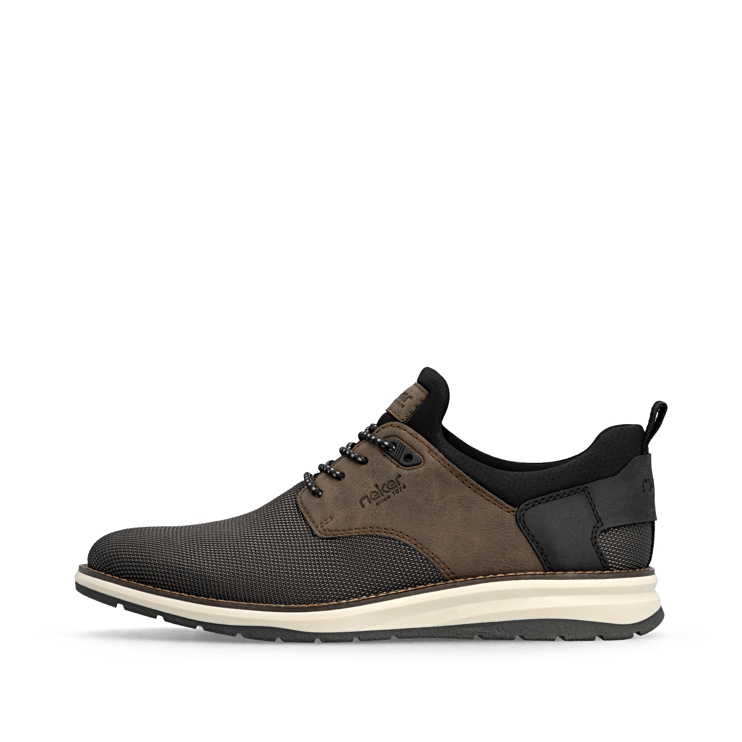 Chaussure de sport à lacets Rieker en marron