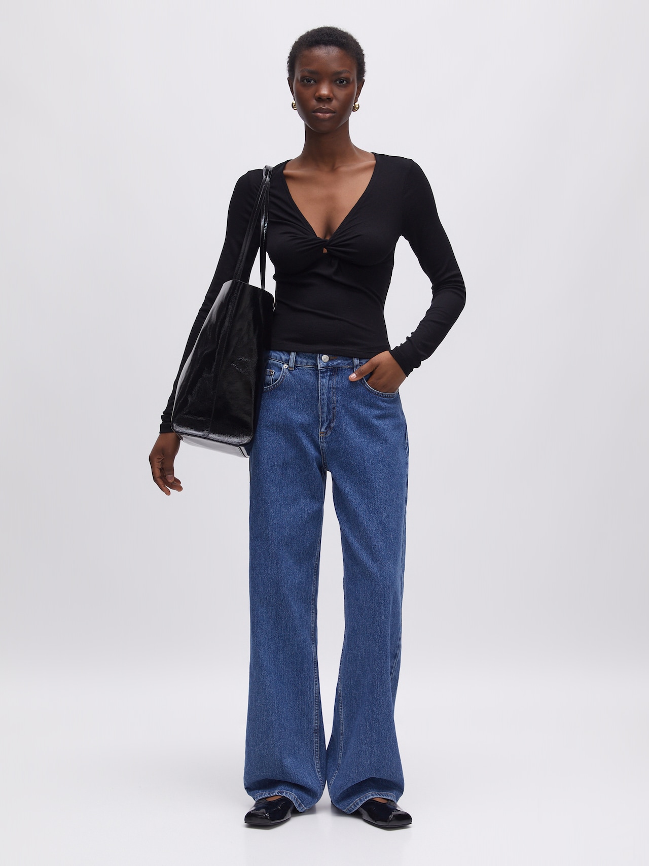 EDITED Produkte Shirt 'Vibeke' schwarz