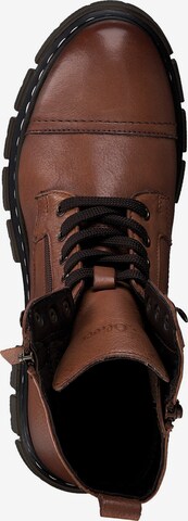 s.Oliver Lace-Up Ankle Boots in Brown