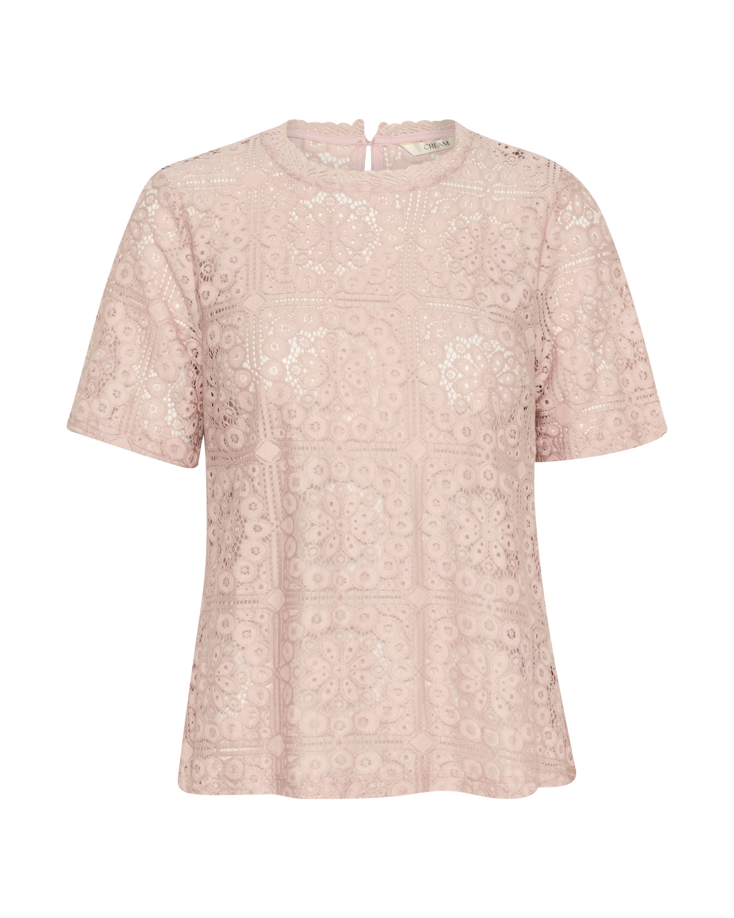 Cream Blouse 'Tiley' in Beige: front