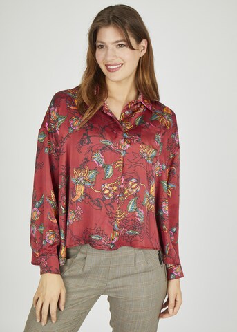 eve in paradise Blouse 'Marlies' in Red: front