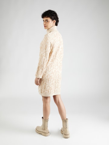 OBJECT Knitted dress 'RAY' in Beige