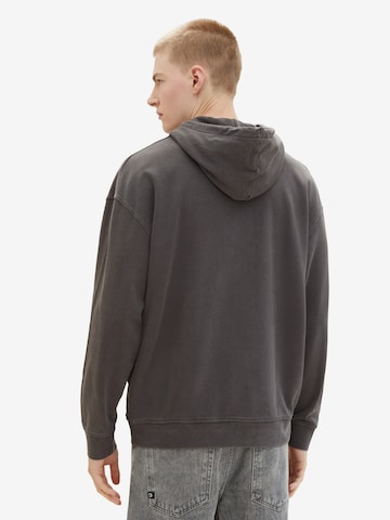 TOM TAILOR DENIM Sweatshirt in Grey