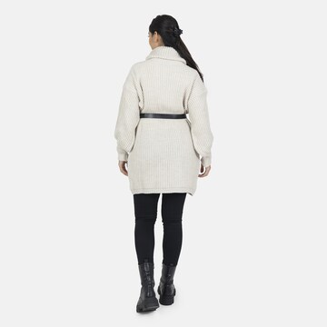 Robes en maille Elara en beige