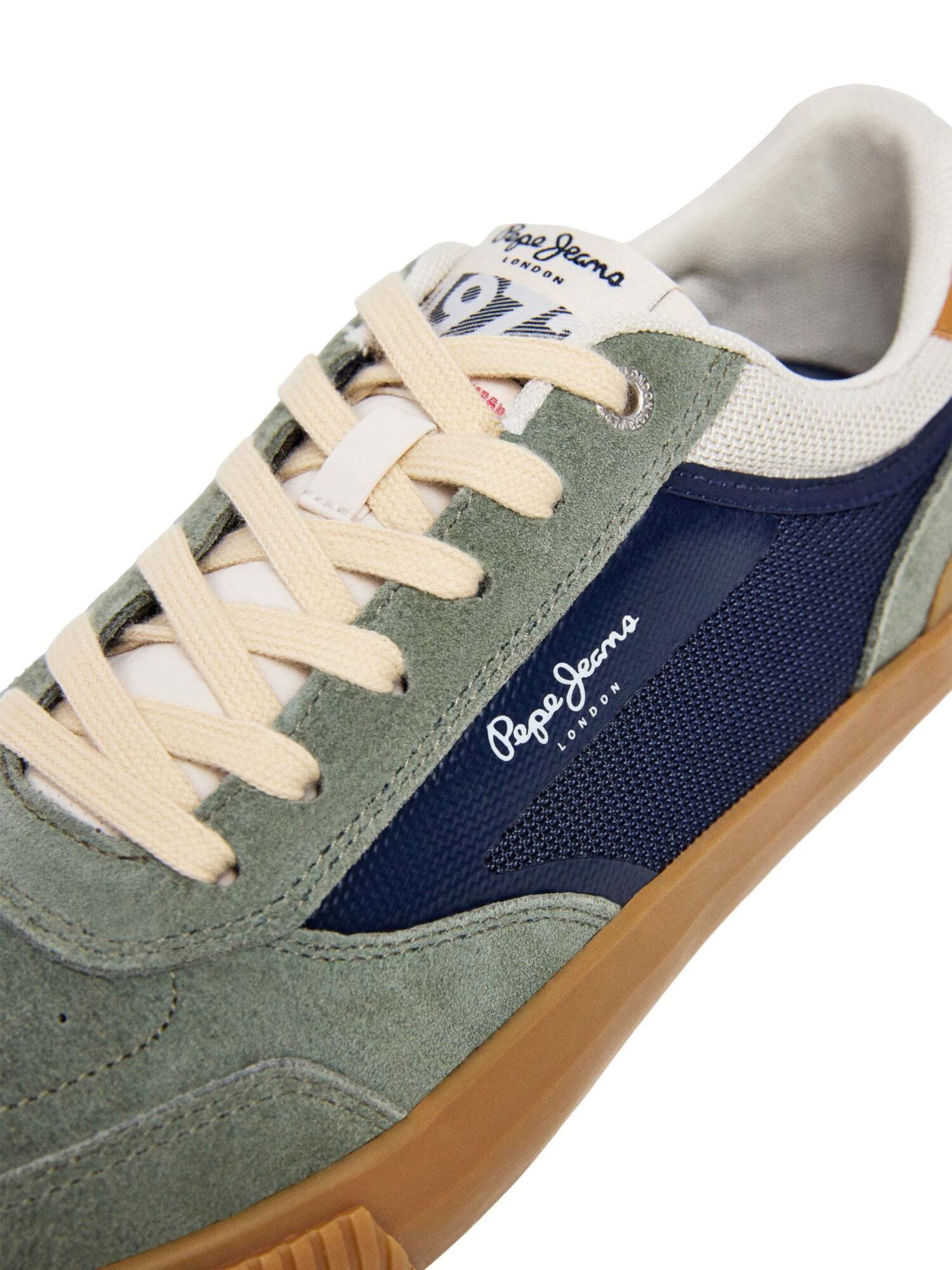 Baskets basses 'NOLAN STREET' Pepe Jeans en vert