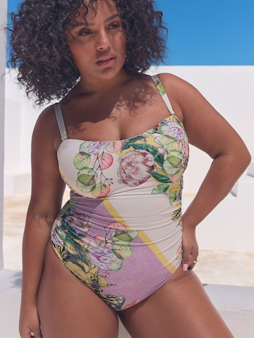 Bustier Maillot de bain Next en rose