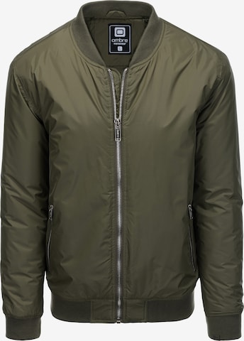 Veste mi-saison 'C538' Ombre en vert : devant