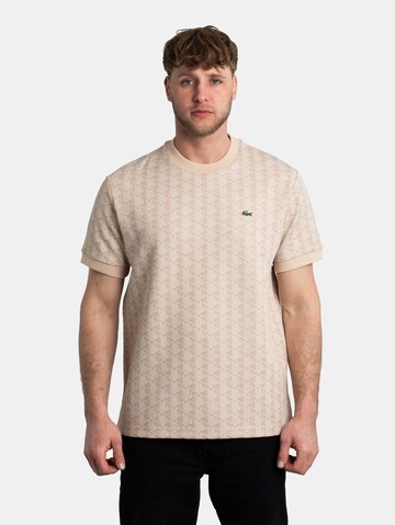 LACOSTE Shirt in Beige: front