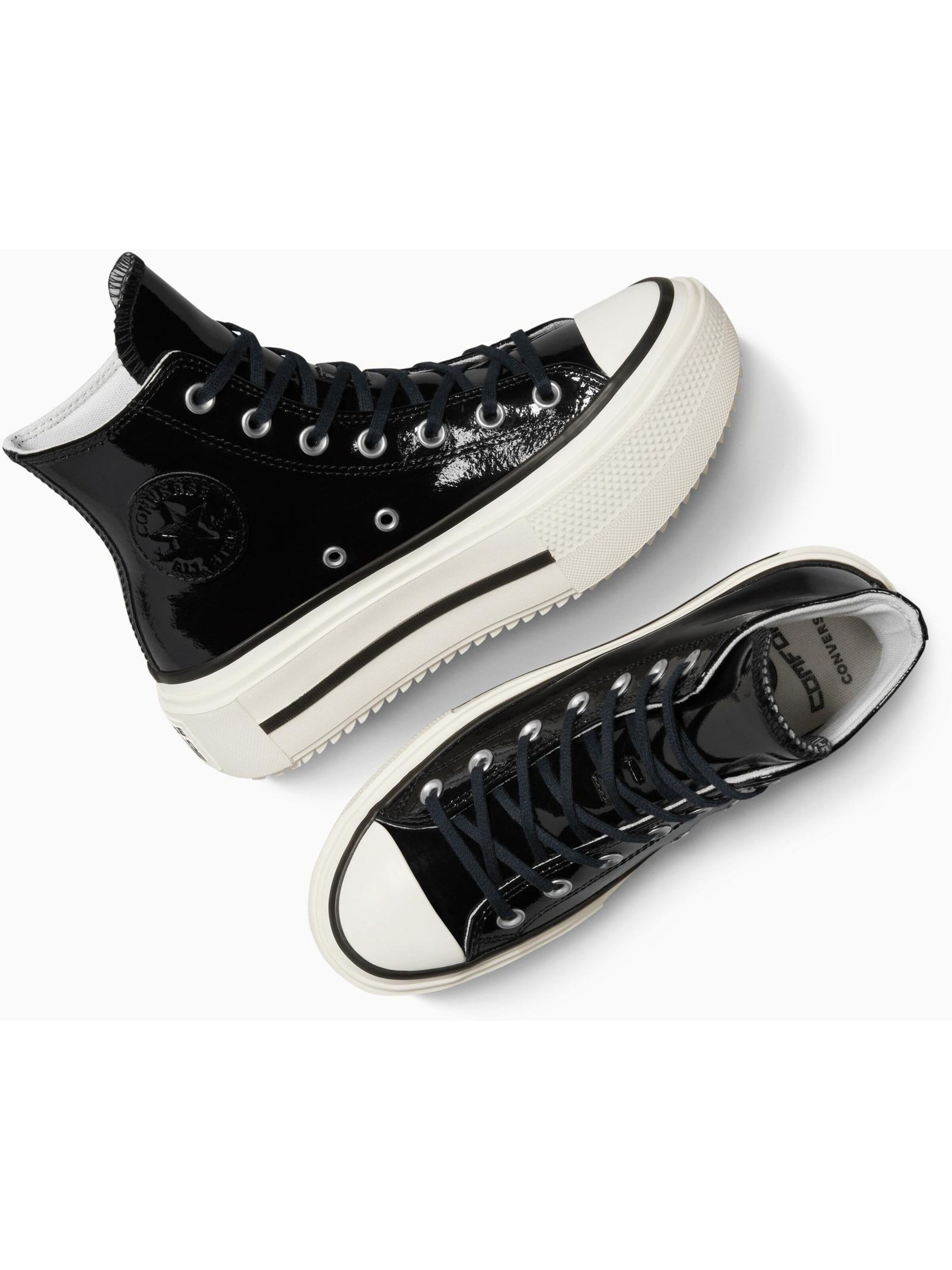 CONVERSE High-top trainers 'CTAS LIFT DOUBLE STACK' in Black