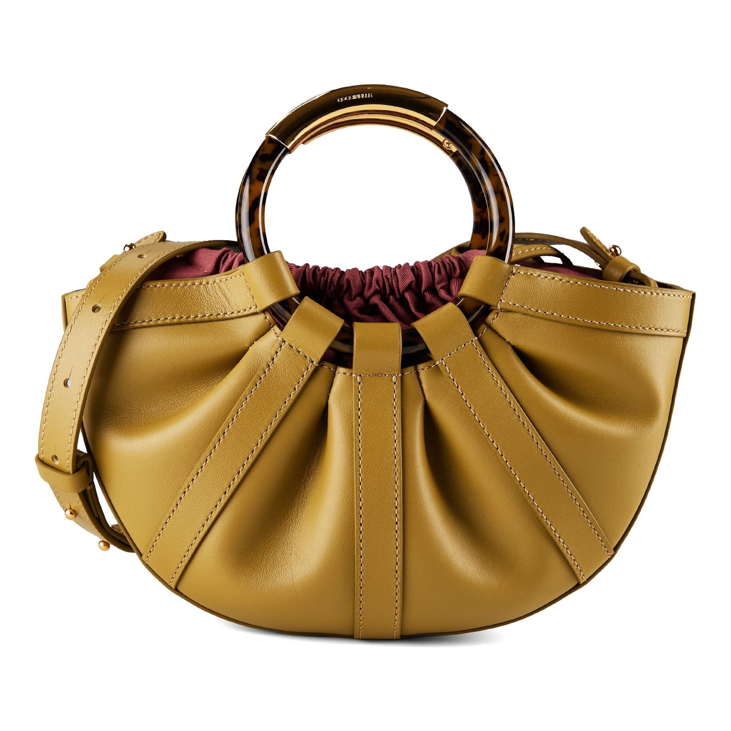 Sacs à main 'Shell' Coccinelle en vert : devant