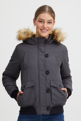 Oxmo Winterjacke 'Acila' in Grau: predná strana