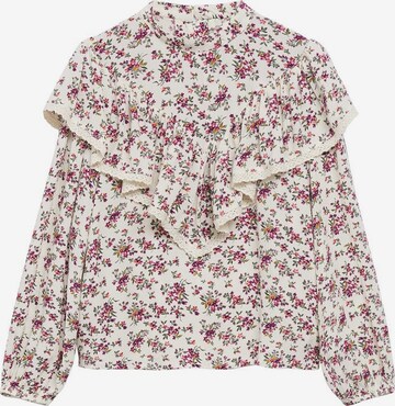 MANGO KIDS Bluse 'Fler' in Weiß: predná strana