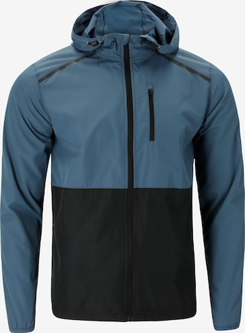 ENDURANCE Athletic Jacket 'Hugoee' in Blue: front