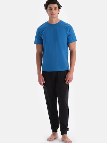 Dagi Pyjamasbukser i sort: forside