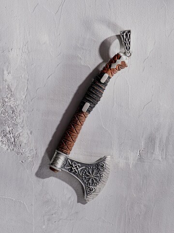 REYTEL Anhänger 'AXE HELMET of TERROR'‌‌‌‌‌‌‌‌‌ in Silber