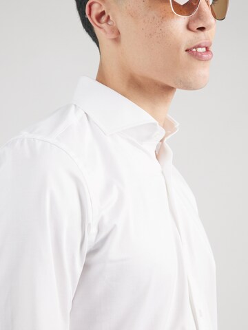 JOOP! Slim fit Business shirt 'Pares' in White