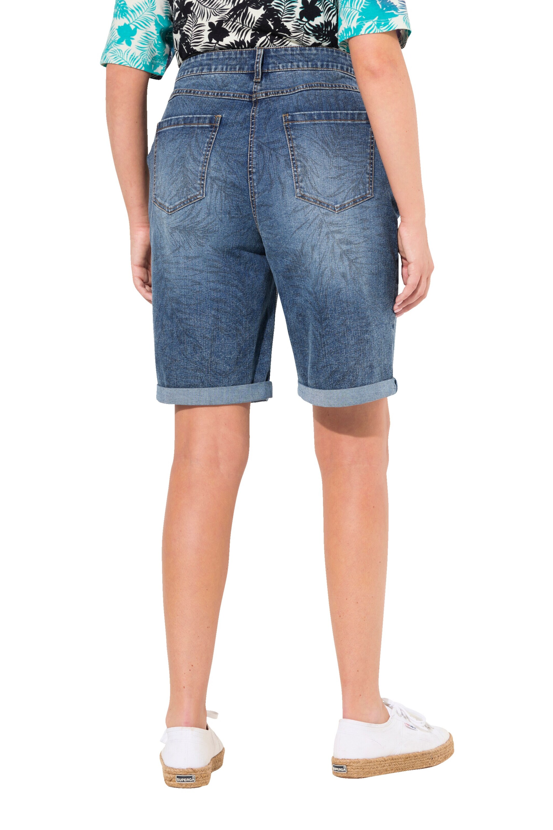 Ulla Popken Loosefit Jeans in Blau