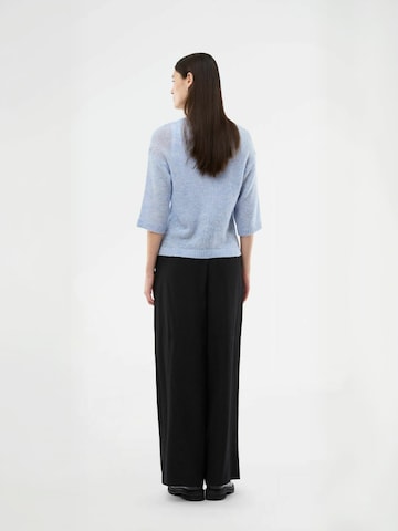 Cardigan ' Bailormd ' modström en bleu