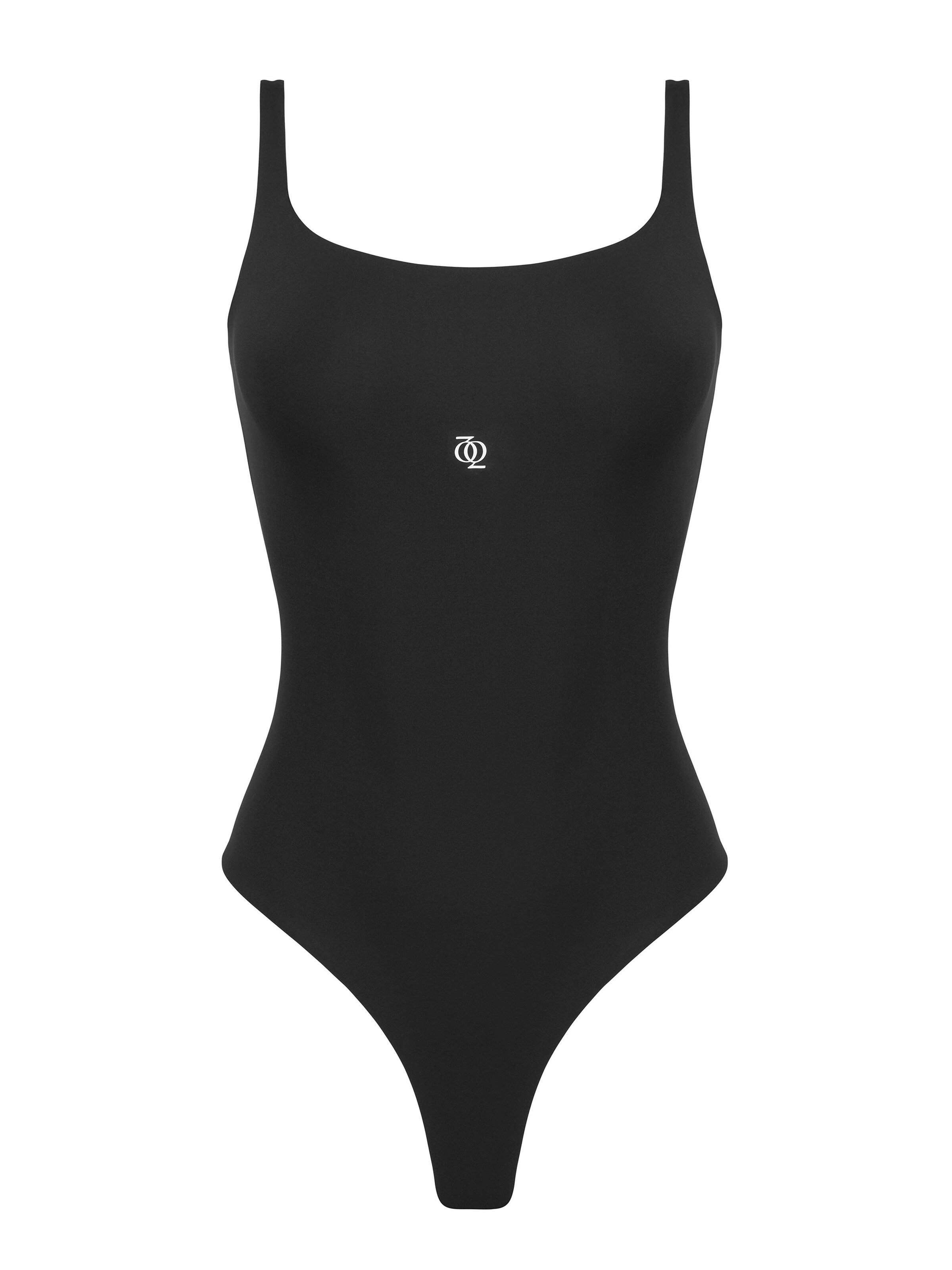 GOD SAVE QUEENS Bodysuit in Black: front