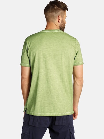 Jan Vanderstorm T-Shirt 'Helgo' in Grün