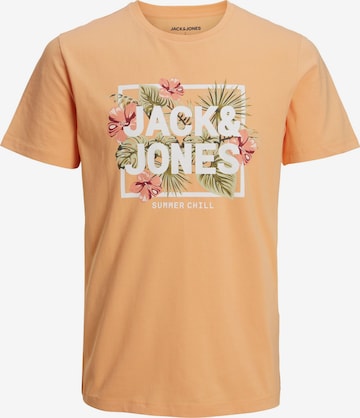 JACK & JONES Tričko 'BECS' – oranžová: přední strana