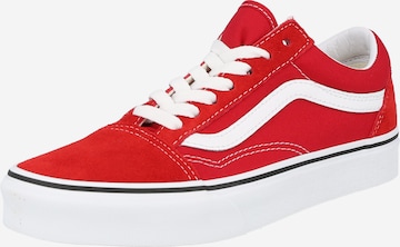 VANS Matalavartiset tennarit 'Old Skool' värissä punainen: etupuoli
