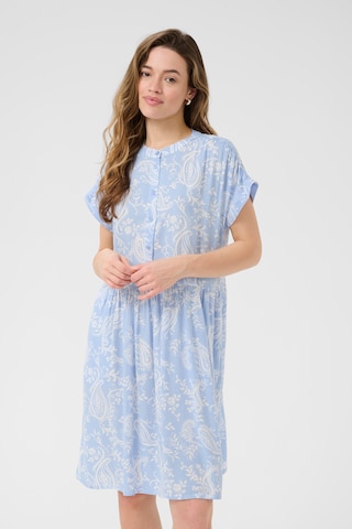 Kaffe Jurk in Blauw: voorkant