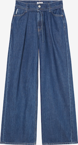 Marc O'Polo DENIM Wide Leg Jeans 'Tomma' in Blau: predná strana