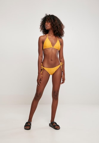 Urban Classics Trikotni nedrčki Bikini | oranžna barva