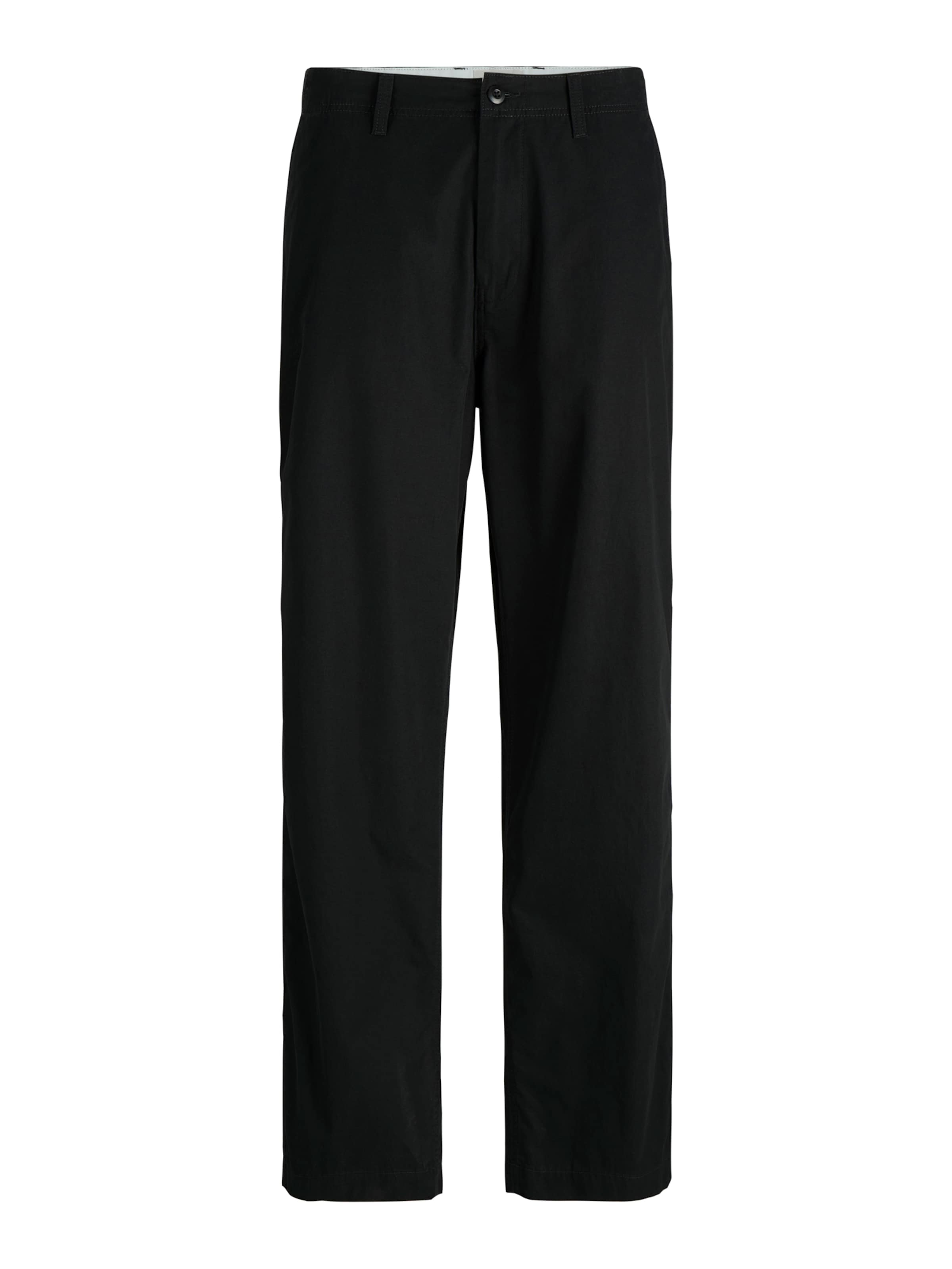 Jack & Jones Junior - regular Pantalón 'JPSTBILL DREW' en negro: frente
