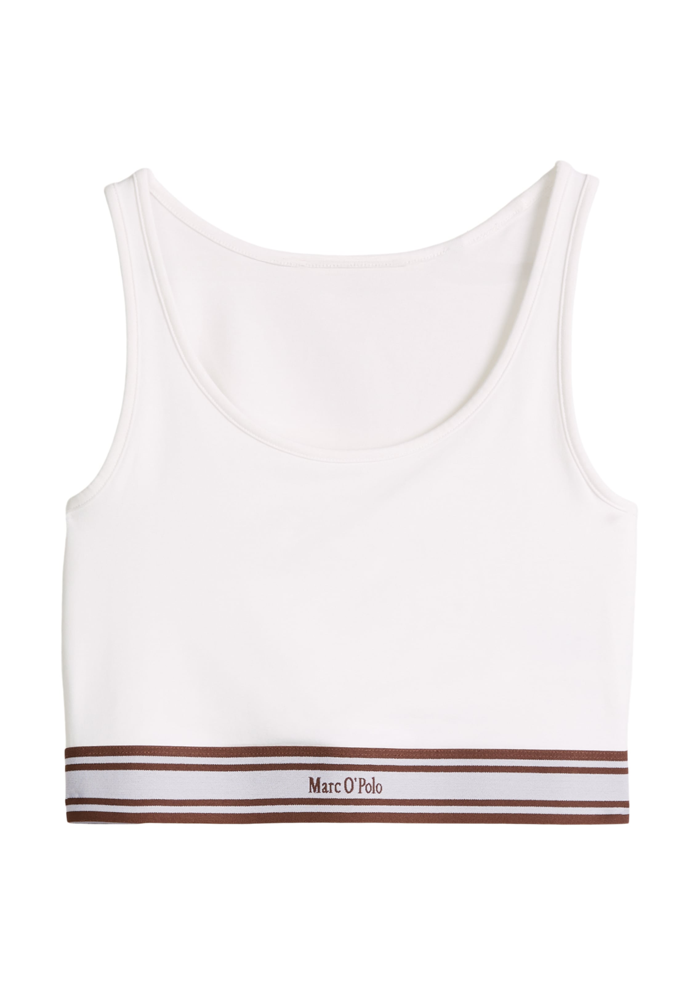 Marc O'Polo Bustier BH in Weiß: Vorderseite