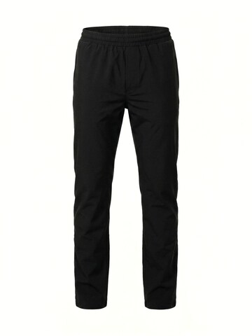 saved lab Tapered Workout Pants 'SL-450 Trackpant Black' in Black: front