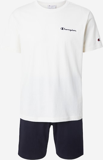 Champion Authentic Athletic Apparel Jogging komplet u mornarsko plava / bijela, Pregled proizvoda