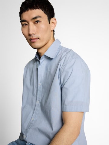 Regular fit Cămașă de la TOM TAILOR pe albastru