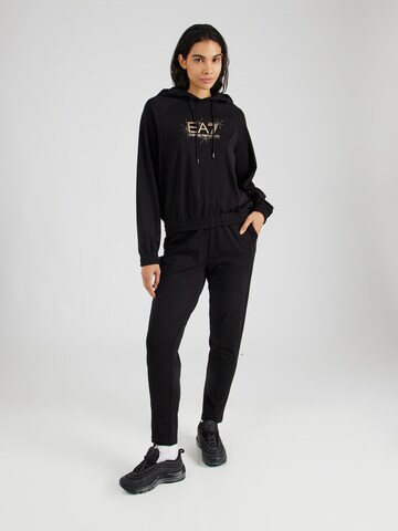 EA7 Emporio Armani Joggingpak in Zwart: voorkant