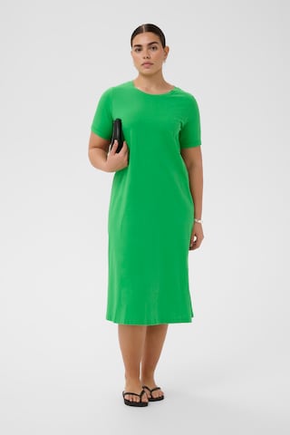 Robe 'KCCaline' KAFFE CURVE en vert : devant