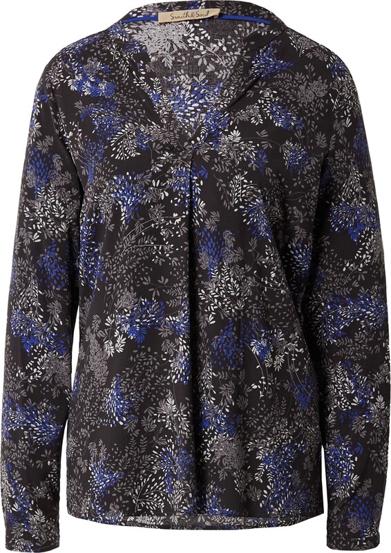 Smith&Soul Bluse 'Vince' in Grau Graphit Smith&Soul Bluse 'Vince' in Grau Graphit
