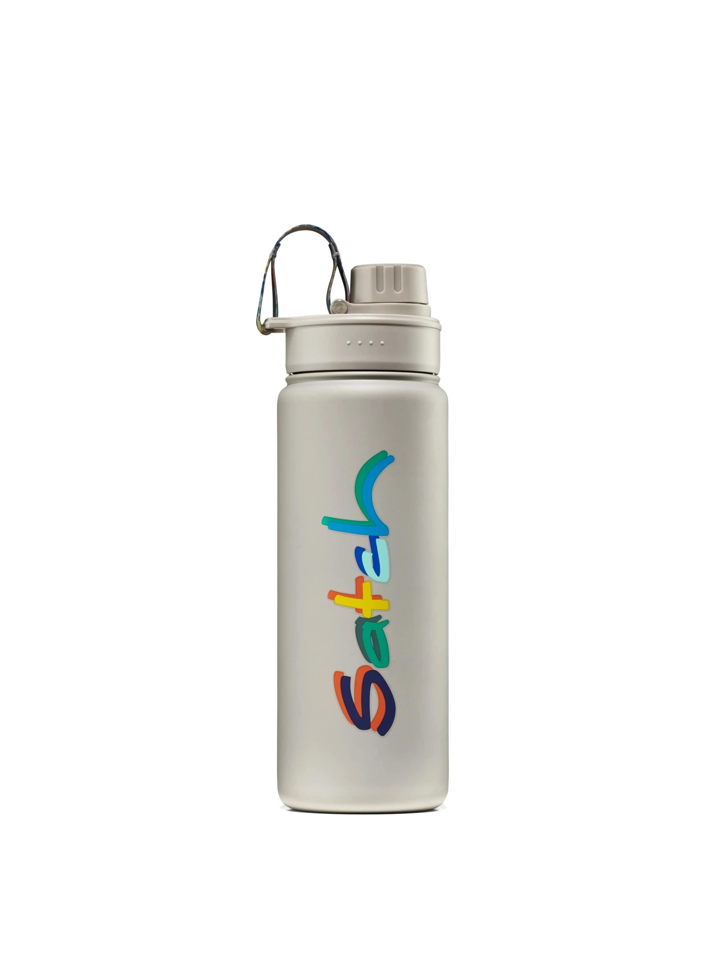 Satch Drinking Bottle 'Trinkflasche Trinkflasche' in Beige: front
